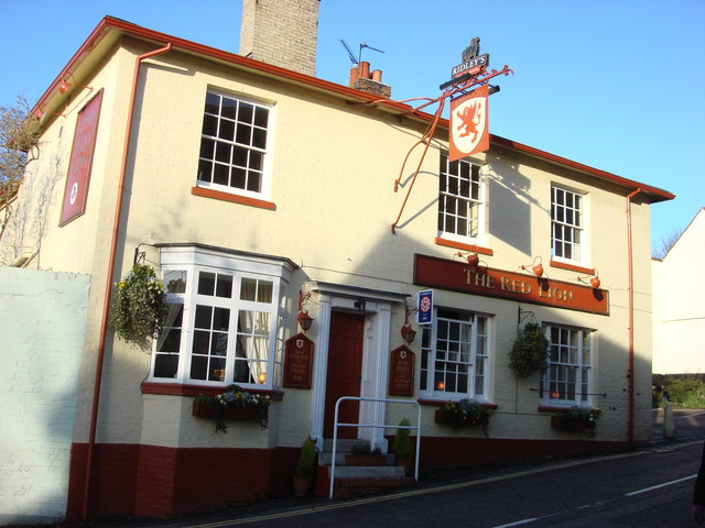 The Lion on Church Hill, photographed in 2008 when it was the Red Lion